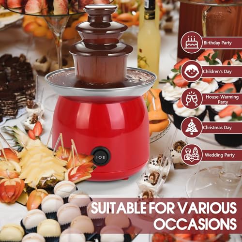 50% Off VAlinks Mini Chocolate Fountain with 6 Forks - Image 6