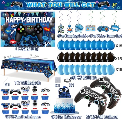 19% Off Video Game Party Decorations Set – 75 PCS - Image 5