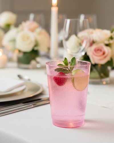 30% Off bUCLA 100-Pack Pink Plastic Cups for Parties - Image 5
