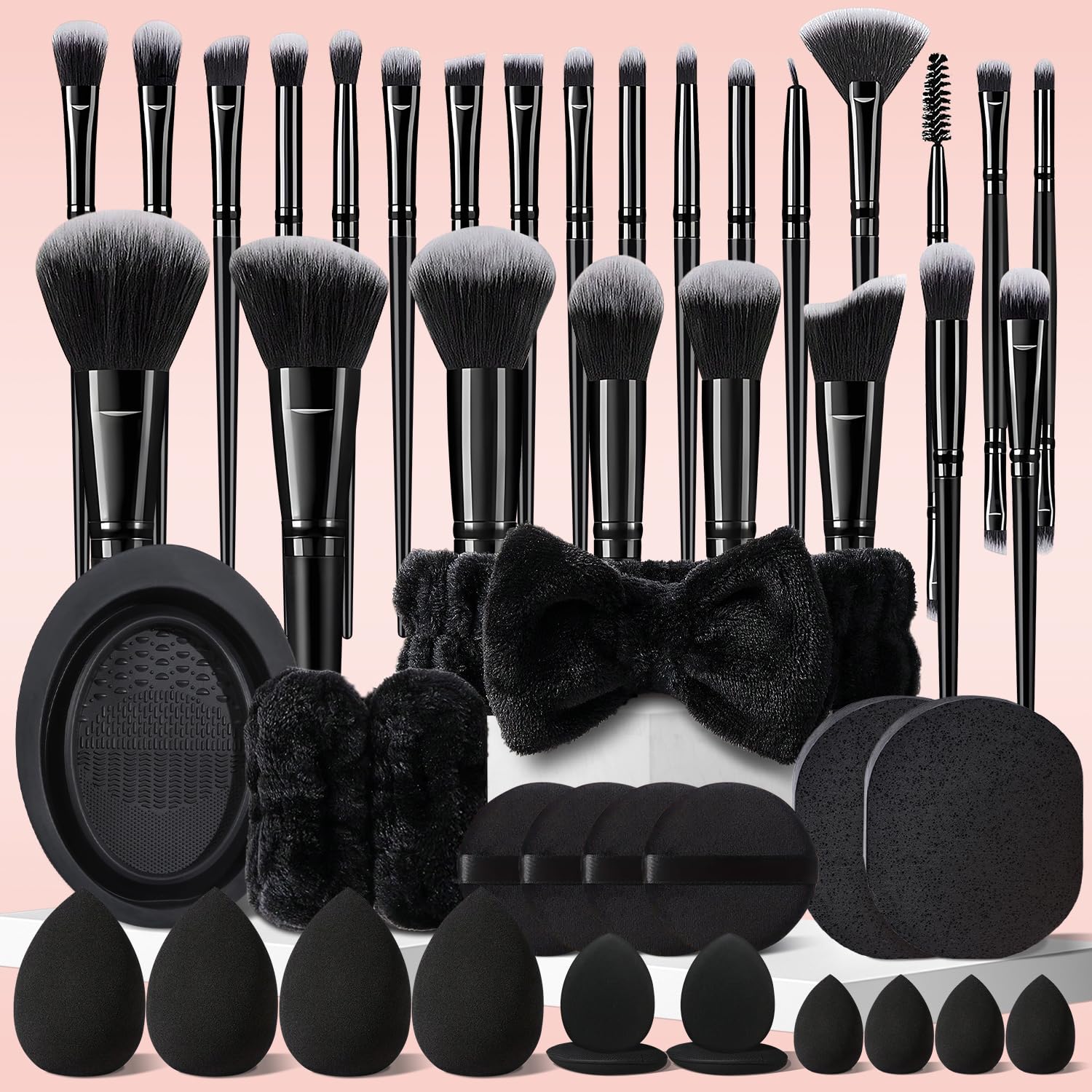8% Off 47-Piece HGHDBT Makeup Brush Set - Image 1