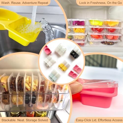 20-Pack Snack Containers with Lids – Only $4.99 - Image 3