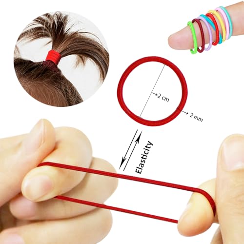 29% Off 200PCS No Crease Baby Hair Ties for Girls - Image 2
