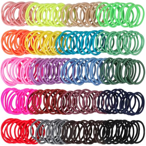 29% Off 200PCS No Crease Baby Hair Ties for Girls - Image 3
