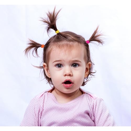 29% Off 200PCS No Crease Baby Hair Ties for Girls - Image 4