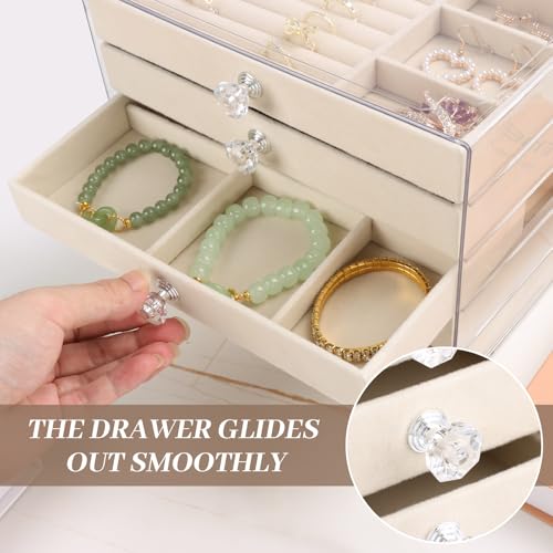 Hyber&Cara 5-Drawer Acrylic Jewelry Box - 46% Off - Image 7