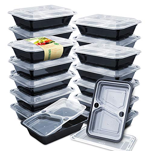 Enther 36oz Meal Prep Containers 20 Pack at 46% Off