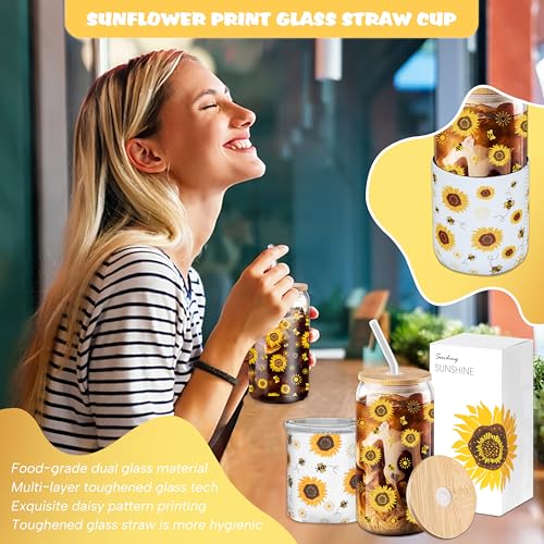 40% Off Sunflower Self-Care Gift Basket for Women - Image 2