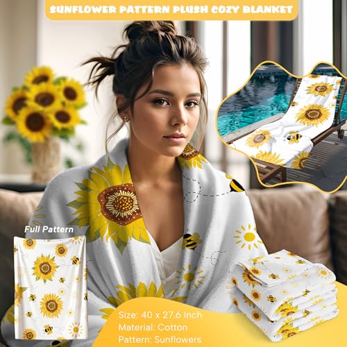 40% Off Sunflower Self-Care Gift Basket for Women - Image 4