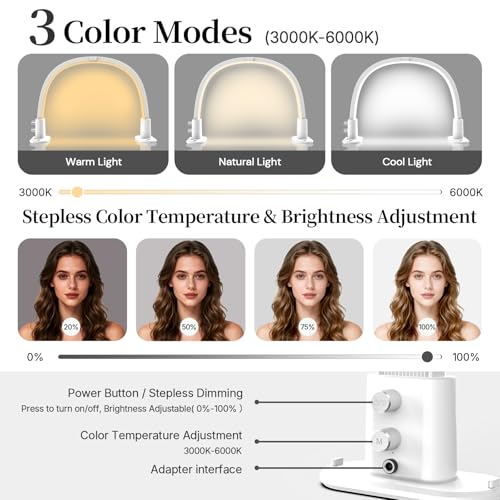 50% Off BLUVALL Nail Lamp: Stepless Brightness & Color Control - Image 3