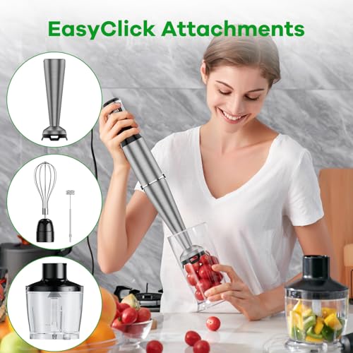 40% Off Turelar 1100W Immersion Blender Set - Image 4