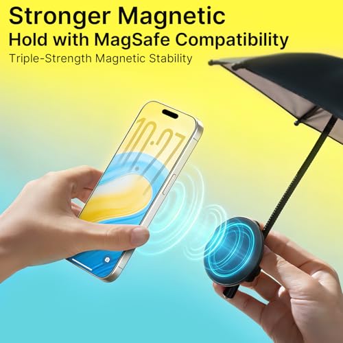 40% Off CALDEVER Magnetic Phone Umbrella Sun Shade - Image 2