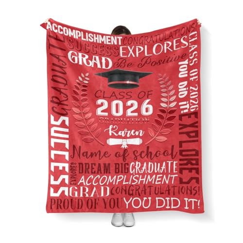 Custom Grad Blanket: Save with Code 32K9PUGF