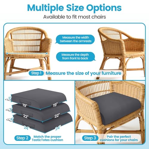 35% Off Waterproof Patio Chair Cushions Set of 2 - Image 3