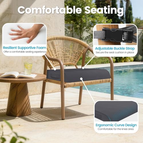 35% Off Waterproof Patio Chair Cushions Set of 2 - Image 6