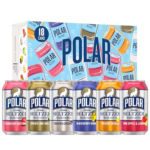 9% Off Polar Seltzer Variety Pack, 18 Cans