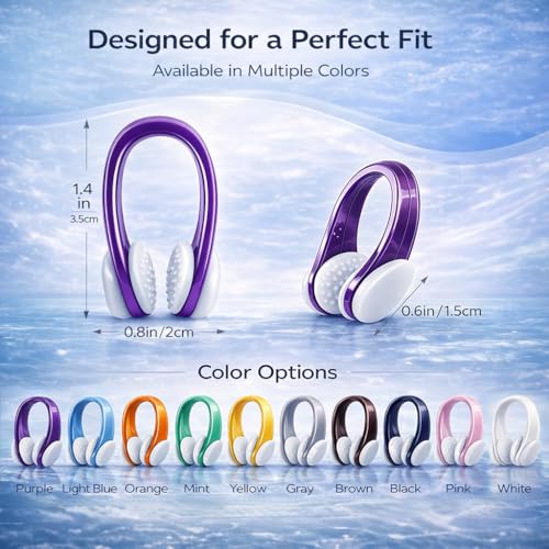 50% Off STSAIL Swimming Nose Clips 10 Pack - Image 3