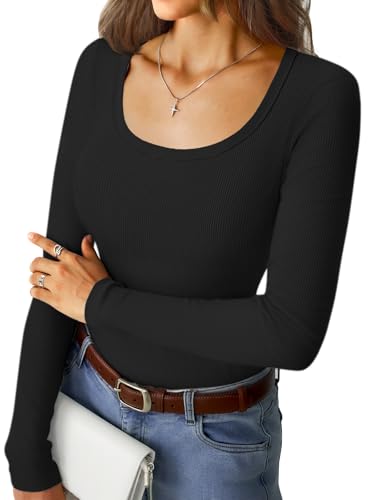 GKBK Women's Long Sleeve Ribbed Tee - Deal with Code