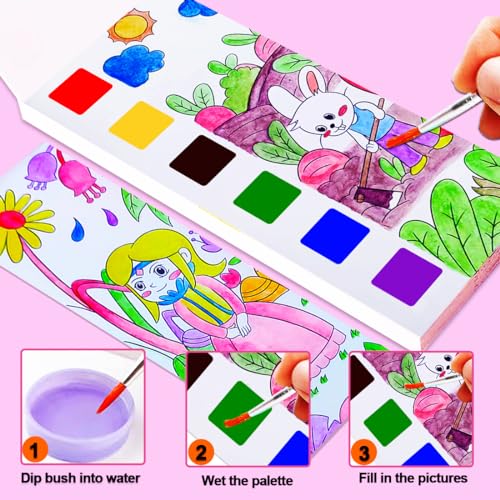 Mess-Free Watercolor Books for Kids - Only $6.99 with Code - Image 2
