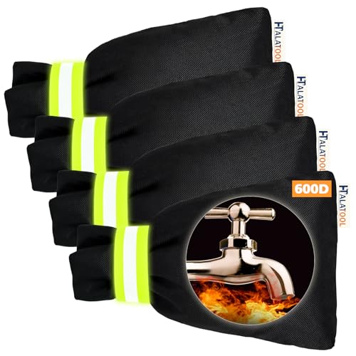 50% Off Halatool 4 Pack Faucet Covers for Winter