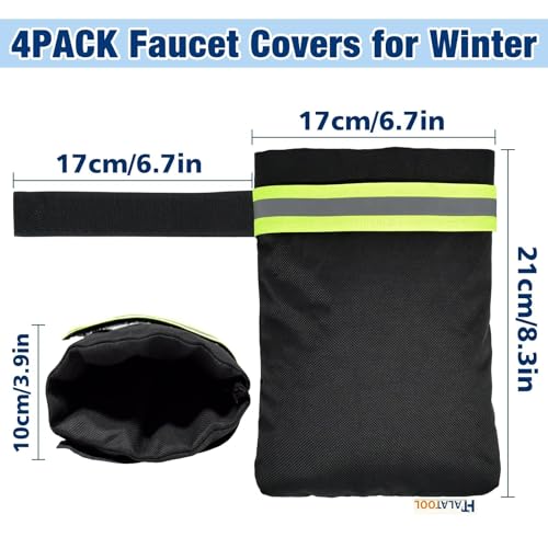 50% Off Halatool 4 Pack Faucet Covers for Winter - Image 2