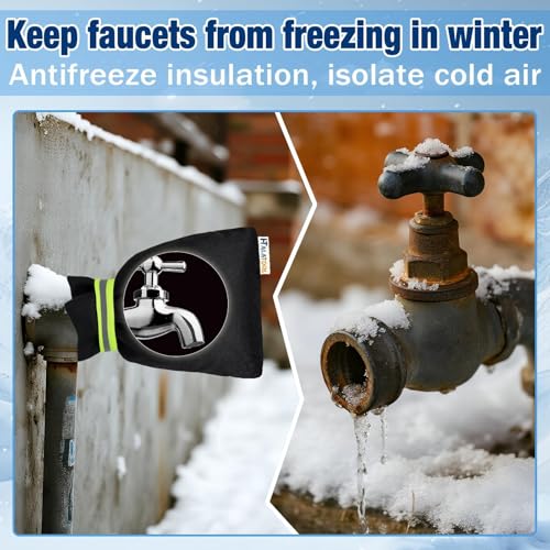 50% Off Halatool 4 Pack Faucet Covers for Winter - Image 6
