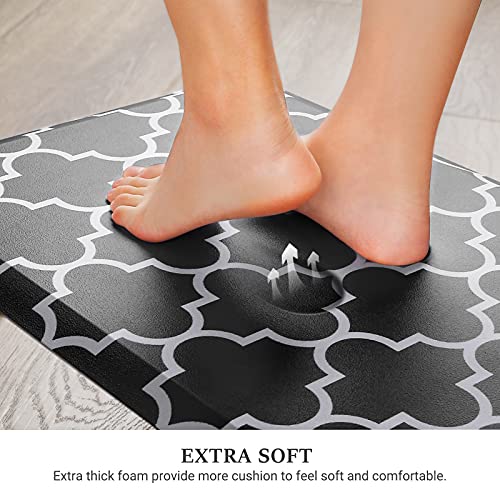 50% Off WISELIFE Anti-Fatigue Kitchen Mat, Black - Image 3