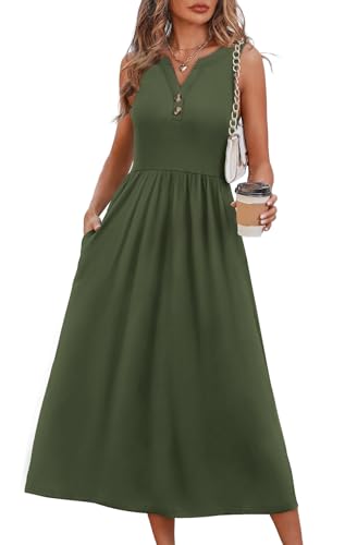33% Off WIHOLL Women's Summer Maxi Dress with Pockets - Image 2