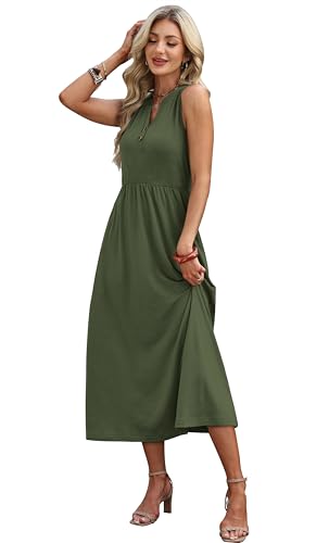 33% Off WIHOLL Women's Summer Maxi Dress with Pockets - Image 4
