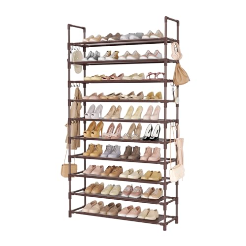 42% Off LANTEFUL Tall Shoe Rack Holds 50 Pairs