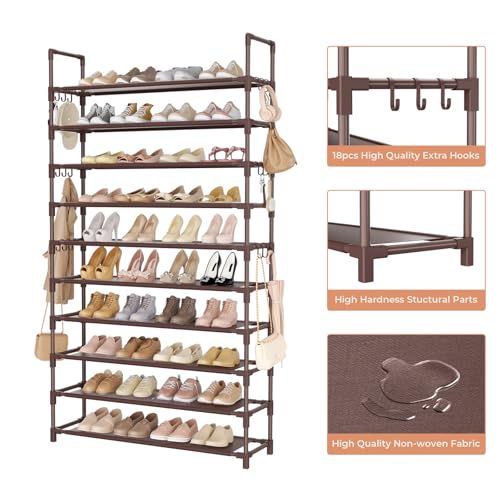 42% Off LANTEFUL Tall Shoe Rack Holds 50 Pairs - Image 4