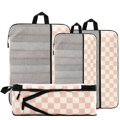 50% Off U+U 4-Piece Compression Packing Cubes Set