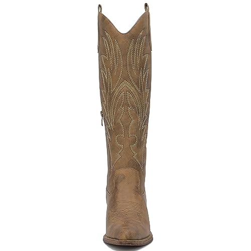 GLOBALWIN Embroidered Knee High Cowboy Boots – Best Value - Image 4