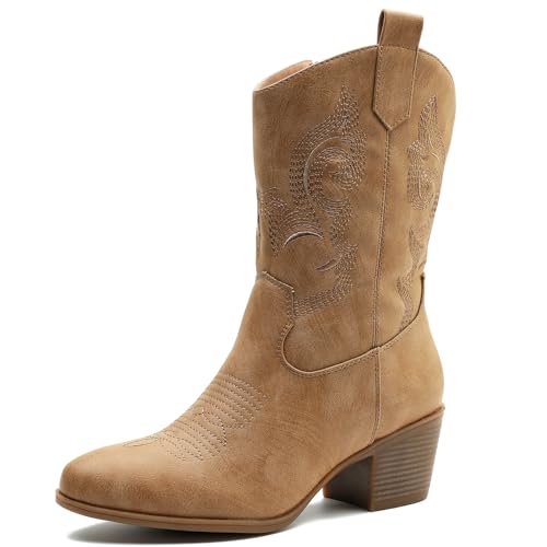 23% Off GLOBALWIN Western Cowgirl Boots - Use Code GF7GNR76