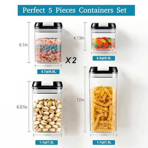 50% Off OMIO 5-Pack Airtight Food Storage Containers - Image 5