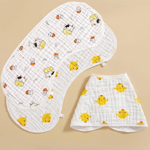 15% Off 6-Layer Organic Cotton Burp Cloths for Newborns - Image 6