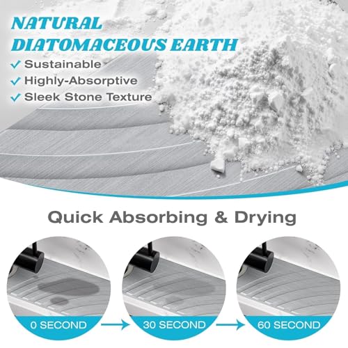 29% Off SpaceHacks Stone Faucet Mat - Fast Drying - Image 4