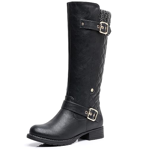 50% Off GLOBALWIN Women's Quilted Knee High Boots