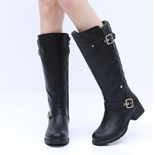 50% Off GLOBALWIN Women's Quilted Knee High Boots - Image 2