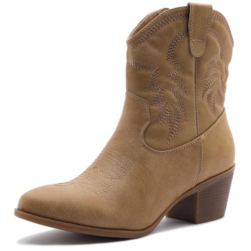 50% Off GLOBALWIN Women's Western Cowboy Boots - Code