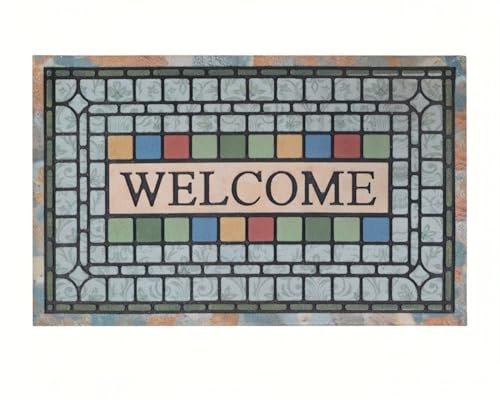 50% Off DWKKX Durable Welcome Mat Outdoor 18x30