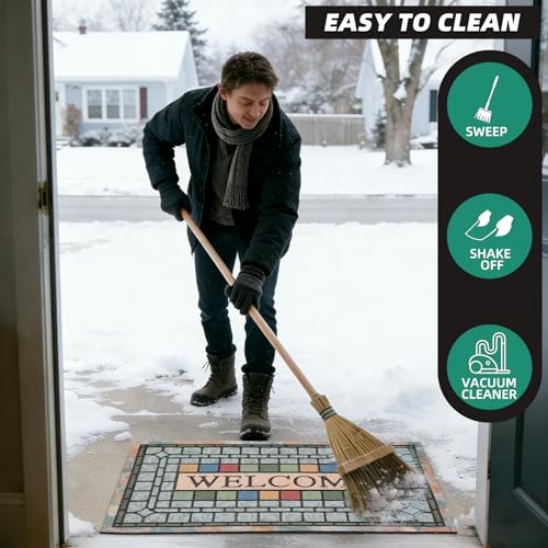 50% Off DWKKX Durable Welcome Mat Outdoor 18x30 - Image 5