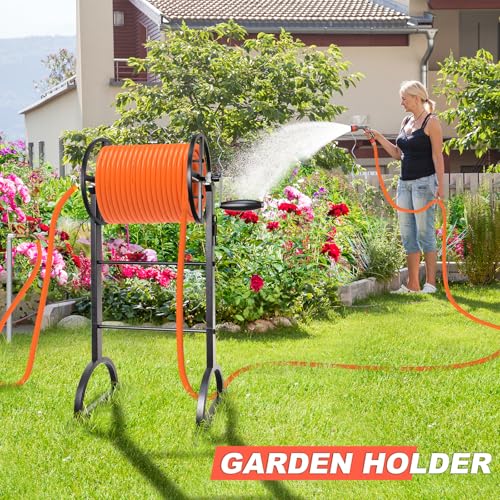 50% Off Fomidao Garden Hose Reel – Heavy Duty Metal Holder - Image 4