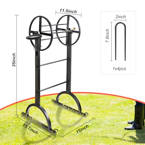 50% Off Fomidao Garden Hose Reel – Heavy Duty Metal Holder - Image 6