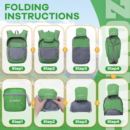 50% OFF ZOMAKE Ultra Lightweight Packable Backpack - Image 5