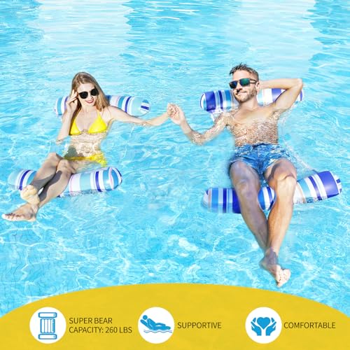 Pool Floats Adult Hammock 2 Pack - Summer Deal - Image 5
