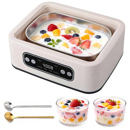 43% Off Kaaeiccr Yogurt Maker with Timer & temp Control - Image 1