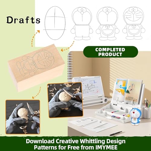 40% Off IMYMEE Wood Whittling Kit for Beginners & Adults - Image 2