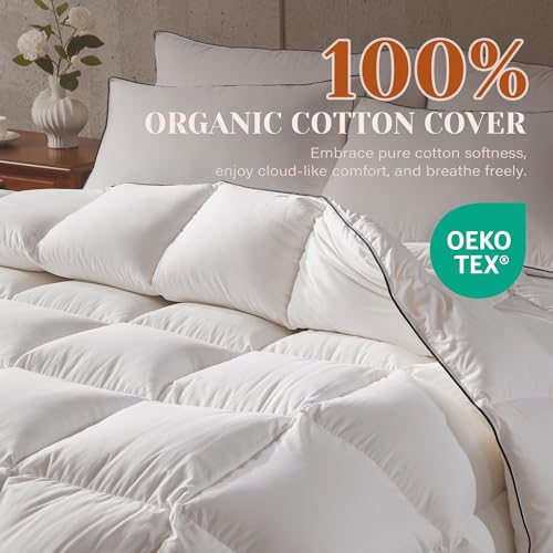 10% Off Richtry Goose Feather Down Comforter California King - Image 5