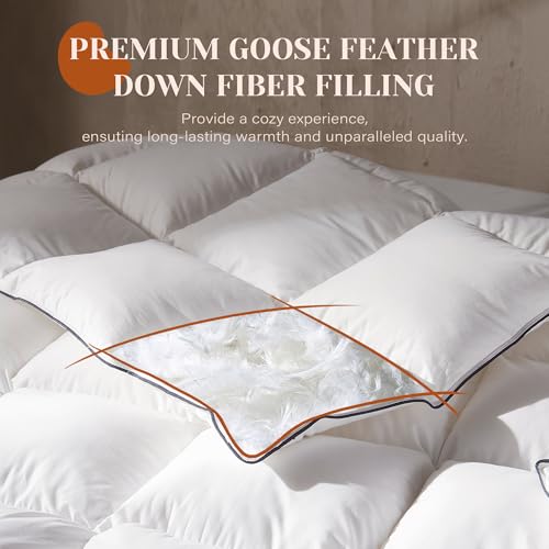 10% Off Richtry Goose Feather Down Comforter California King - Image 6