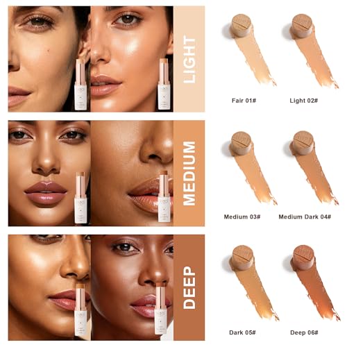 50% Off HECI BEAUTY Tinted Foundation Stick, Fair 01 - Image 5